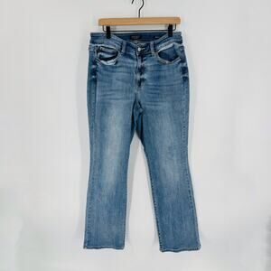 Boutique Judy Blue Boot Cut Jeans Size 14W Medium Wash Stretch Denim Flattering